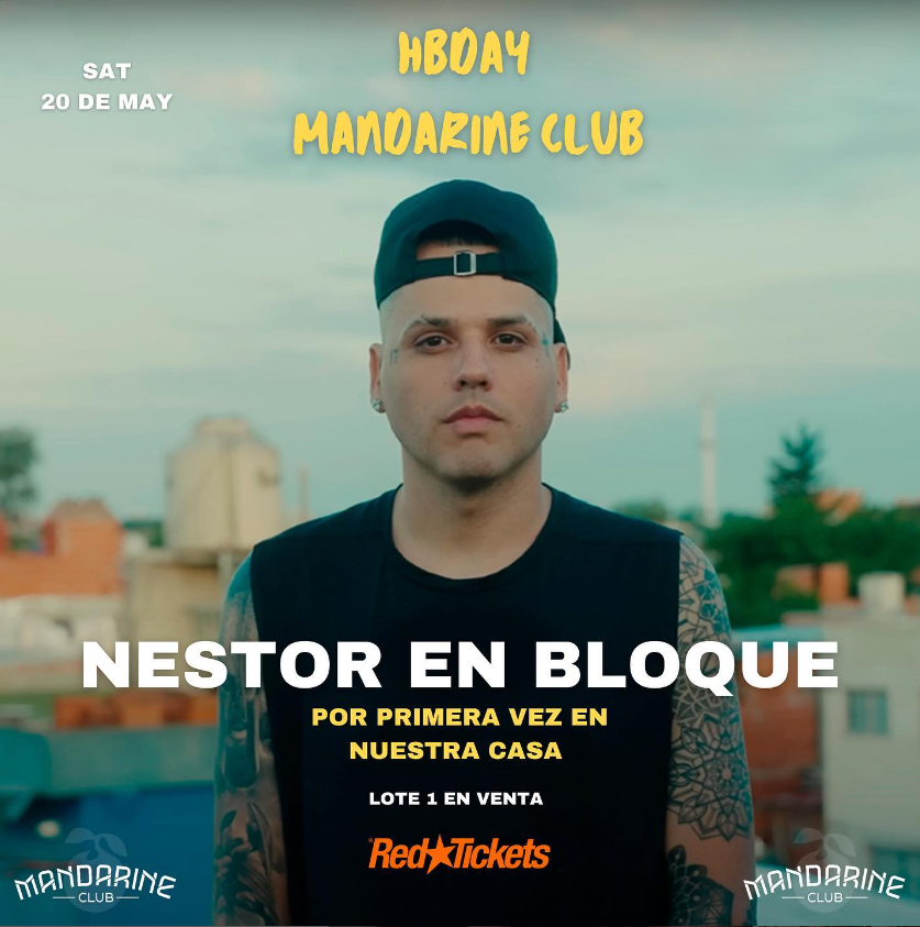 20 de Mayo de 2023 - Nestor en Bloque en Mandarine Prado