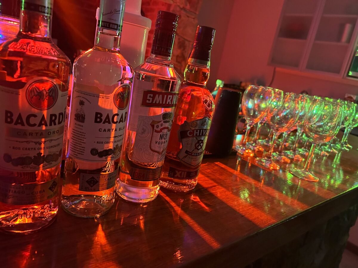 Barras de tragos para fiestas y eventos