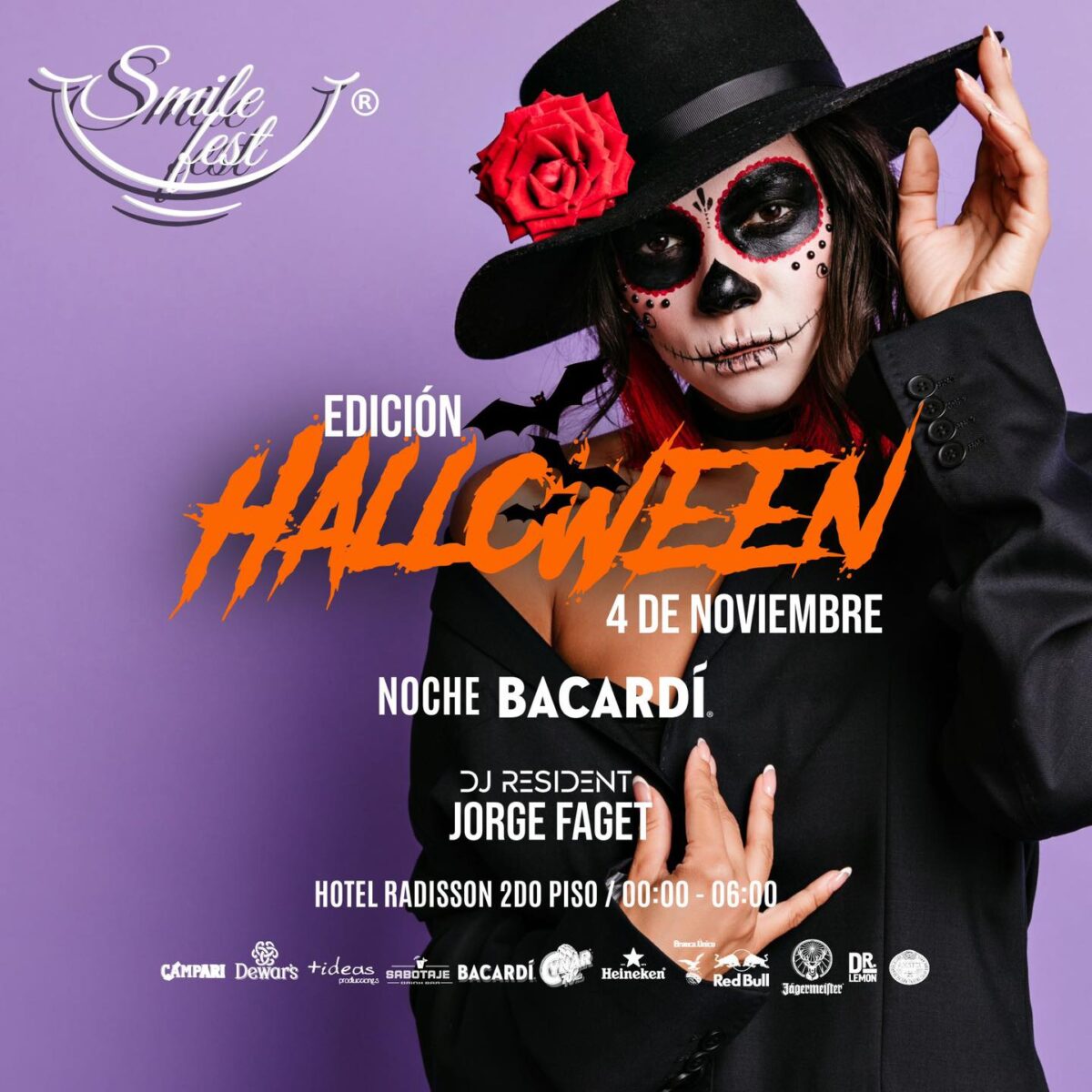 Fiesta de Halloween en el Hotel Radisson Montevideo